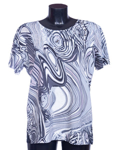 Maglia estiva elegante da donna con vestibilità comoda QZ8058